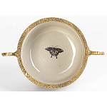 Фарфоровая чаша с бронзовыми элементами Eden Garden варинант исполнения - 4 | Loft Concept в Москве