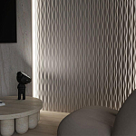 Гипсовая 3D Панель M-16 варинант исполнения - 2 | Loft Concept в Москве