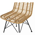 Стул с ротанговым плетением Wicker Stool без подлокотников варинант исполнения - 7 | Loft Concept в Москве
