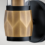 Бра для ванных комнат с прозрачным стеклянным плафоном в форме цилиндра Hinkley варинант исполнения - 15 | Loft Concept в Москве