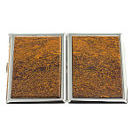 Портсигар с газовой зажигалкой из натурального камня Яшма Змеиная Stone Cigarettes Cases варинант исполнения - 4 | Loft Concept в Москве