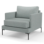 Мебельная ткань Шенилл голубой цвет 138 см T4-20 варинант исполнения - 8 | Loft Concept в Москве