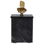 Мраморная шкатулка с бюстом из металла KELLY WEARSTLER варинант исполнения - 4 | Loft Concept в Москве