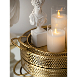 Поднос железный Gold Mesh варинант исполнения - 6 | Loft Concept в Москве