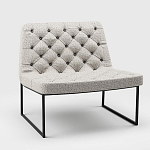 Мебельная ткань Sorbettol Шенилл Сееро-бежевый N 1120 варинант исполнения - 7 | Loft Concept в Москве