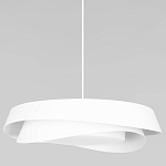 Подвесной светильник круглый белого цвета из металла Vita Cuna варинант исполнения - 1 | Loft Concept в Москве