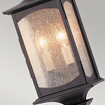 Настенный фонарь в форме фонаря со стеклом с эффектом пузырьков воздуха Feiss варинант исполнения - 5 | Loft Concept в Москве