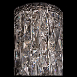 Бра с каскадом из прозрачного хрусталя и корпусом из металла цвета хром Constant Sparks варинант исполнения - 1 | Loft Concept в Москве