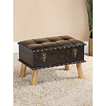 Пуф Leather Chest варинант исполнения - 5 | Loft Concept в Москве