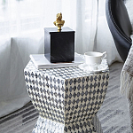 Мраморная шкатулка с бюстом из металла KELLY WEARSTLER варинант исполнения - 11 | Loft Concept в Москве