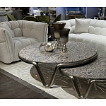 Стол журнальный круглый с узором Table Hypontic Pattern варинант исполнения - 6 | Loft Concept в Москве