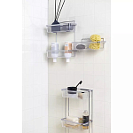 Полка напольная трехъярусная для ванной Bathroom Floor Shelf варинант исполнения - 2 | Loft Concept в Москве