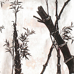 Обои ручная роспись Bamboo Quicksilver on Tarnished Silver gilded paper варинант исполнения - 2 | Loft Concept в Москве