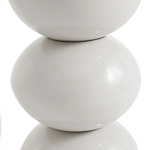 Приставной столик белого цвета Bead варинант исполнения - 2 | Loft Concept в Москве