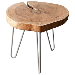 Кофейный стол Tierney Industrial Metal Rust Coffee Table