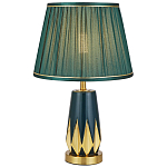 Настольная лампа с абажуром Femia Green Gold Table Lamp варинант исполнения - 1 | Loft Concept в Москве