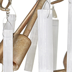 Люстра многоярусная с трубчатыми подвесками Dripping Crystals варинант исполнения - 2 | Loft Concept в Москве