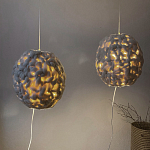 Светильник вязаный из шерсти Wool Oval варинант исполнения - 2 | Loft Concept в Москве