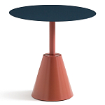 Стол для сада из стали Round Steel варинант исполнения - 1 | Loft Concept в Москве