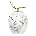 Декоративная ваза белая Serengeti варинант исполнения - 1 | Loft Concept в Москве