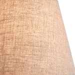 Люстра с белым каркасом и тканевыми абажурами Natural Stems варинант исполнения - 3 | Loft Concept в Москве