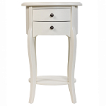 Белая тумба на фигурных ножках Shelby варинант исполнения - 1 | Loft Concept в Москве