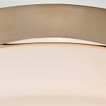 Потолочный светильник для ванных комнат с цилиндрическим плафоном из опалового стекла Elstead Lighting варинант исполнения - 10 | Loft Concept в Москве