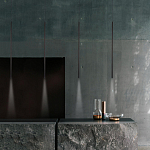 Подвсеной светильник светодиодный металлический цилиндрической формы Высота 80см Trumpet tube варинант исполнения - 10 | Loft Concept в Москве