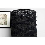 Напольная лампа черная с текстильными элементами "ЯРВИ" варинант исполнения - 3 | Loft Concept в Москве