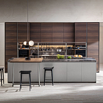 Кухонный гарнитур из камня и дерева SISTEMA XY Dada Engenereed Kitchen варинант исполнения - 1 | Loft Concept в Москве