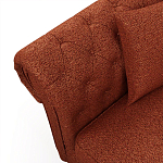 Мебельная ткань Шенилл терракотовый цвет 138 см T4-44 варинант исполнения - 9 | Loft Concept в Москве