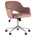 Кресло для компьютерного стола Veloury Pink варинант исполнения - 1 | Loft Concept в Москве