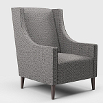 Мебельная ткань Шенилл серый цвет 142 см T4-46 варинант исполнения - 4 | Loft Concept в Москве