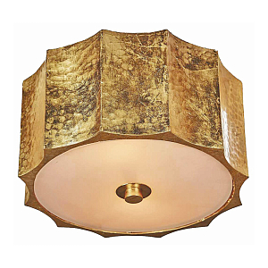 Потолочный светильник Grooved Gold Drum