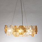 Люстра с рельефным стеклом Chandelier Ingrid варинант исполнения - 6 | Loft Concept в Москве