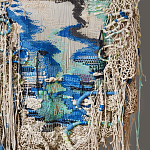 Эко декор на стену из нитей Wall decor Mermaid варинант исполнения - 1 | Loft Concept в Москве