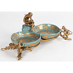 Блюдо двойное из фарфора Crogy варинант исполнения - 3 | Loft Concept в Москве