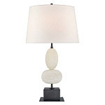 Настольная лампа на фигурном мраморном основании Conundrum варинант исполнения - 1 | Loft Concept в Москве