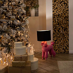 Лампа COLLECTION OF DOGS с абажуром Пудель варинант исполнения - 2 | Loft Concept в Москве