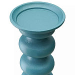 Подсвечник фигурный голубой Bright Accent 33 см варинант исполнения - 2 | Loft Concept в Москве