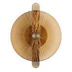 Бра с круглым стеклянным плафоном Gingham варинант исполнения - 2 | Loft Concept в Москве