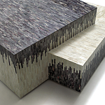 Дизайнерский журнальный стол с инкрустацией Plateau Coffee Table  варинант исполнения - 3 | Loft Concept в Москве