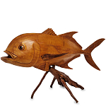 Статуэтка в виде рыбы деревянная Flight of Pisces варинант исполнения - 2 | Loft Concept в Москве