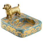 Пепельница фарфоровая Dog варинант исполнения - 1 | Loft Concept в Москве