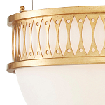 Подвесной светильник с фактурным золотым каркасом Exceptional Classic Design варинант исполнения - 2 | Loft Concept в Москве