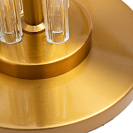 Торшер металлический со стеклянным основанием Intersection варинант исполнения - 3 | Loft Concept в Москве