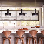 Подвесной светильник цилиндрический с белым плафоном Hinkley варинант исполнения - 11 | Loft Concept в Москве