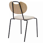 Стул с мягким сиденьем Stool Loft Light Brown варинант исполнения - 3 | Loft Concept в Москве