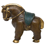 Статуэтка из бронзы в виде лошади Animals Bronze варинант исполнения - 2 | Loft Concept в Москве