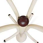 Вешалка напольная бежевая с 4-мя металлическими крючками Noble Branches варинант исполнения - 4 | Loft Concept в Москве